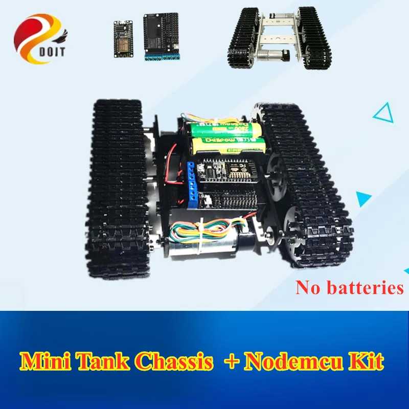 Комплект для сборки гусеничного робота танка с Wi Fi и контроллером|mini tank rc|car tanktank rc