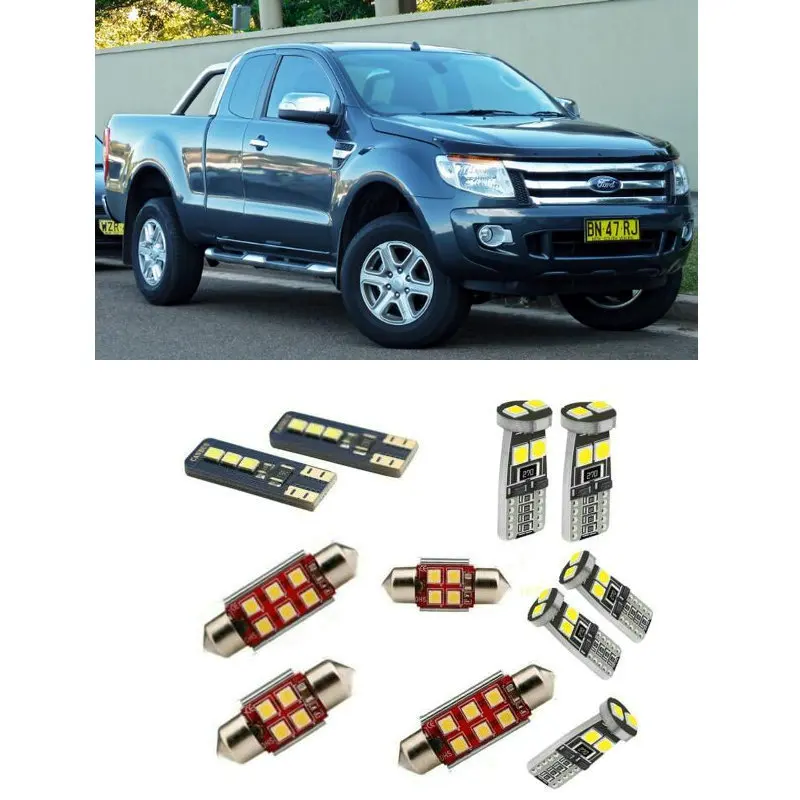 

Автомобильные аксессуары, аксессуары для Ford Ranger III 3 mk3 2013-2021, без ошибок, белый 6000K, супер яркий