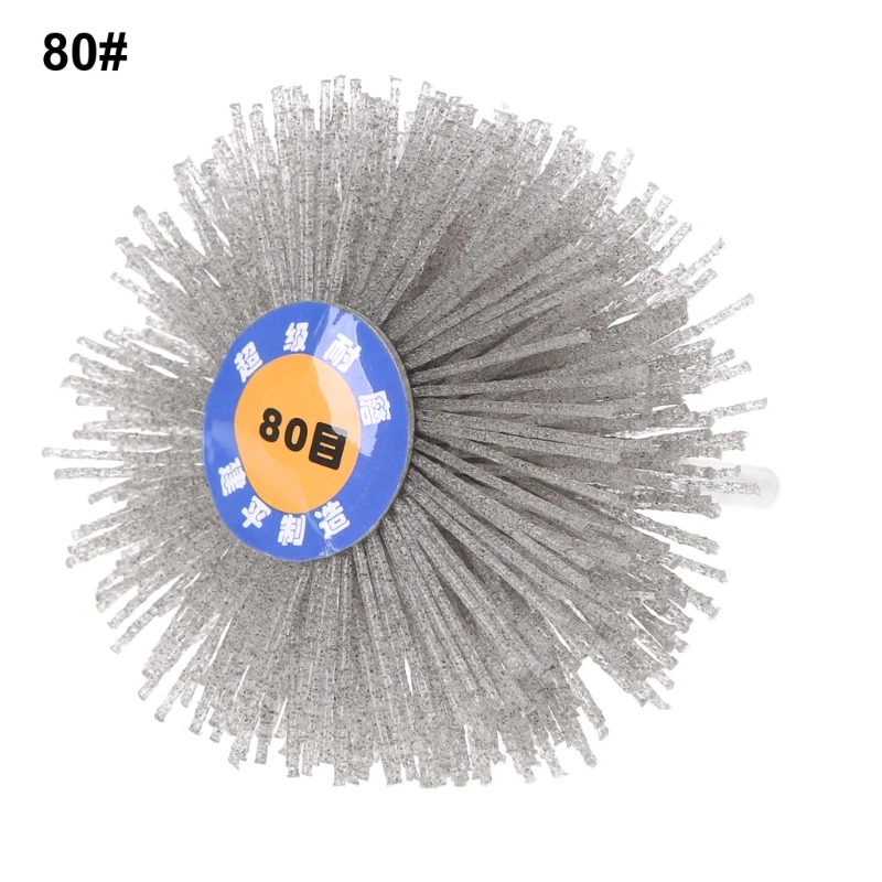

Deburring Abrasive Alumina Wire Brush Flower Head Polish Grind Buff Wheel Shank C5AC