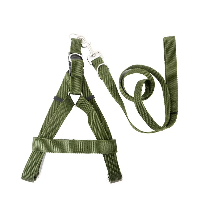 

Adjustable Military Harness Dogs Outdoor Walk Leashes Vest No Pull Big Pets Leash for Small Larges Cats Puppy Collar Supplies