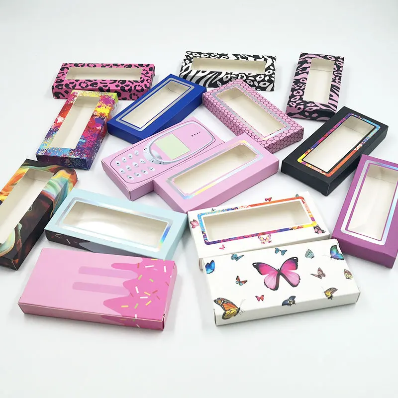 Коробка для упаковки ресниц DOCOCER оптовая продажа индивидуальные 3D норковые