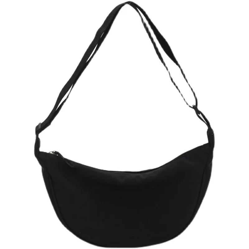 

3pcs Messenger Bags Women Nylon Plain Pillow Light Fanny Packs Mix Color