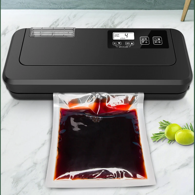 

Electric Vacuum Sealer Packaging Machine for Home Including 10 Pcs Food Vacuum Sealer Bags Kitchen Food Bag Sealer Vacuum