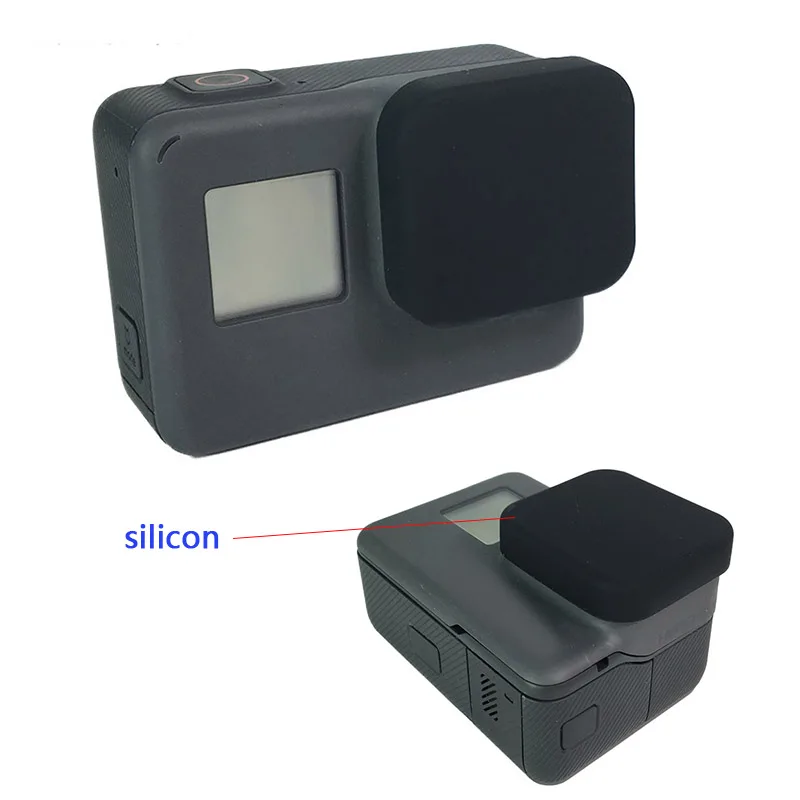 

Tempered Glass Screen Protector Cover Case For Gopro Hero 5 6 7 black Gopro Len LCD Protective Film action camera acccessories