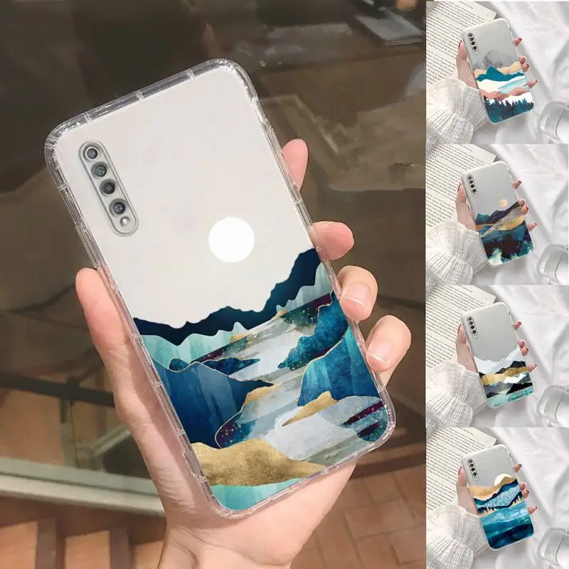 

Hand Painted Scenery Phone Case For Xiaomi Mi Redmi Note 7 8 9 10 11 pro t s A 10 Lite pro
