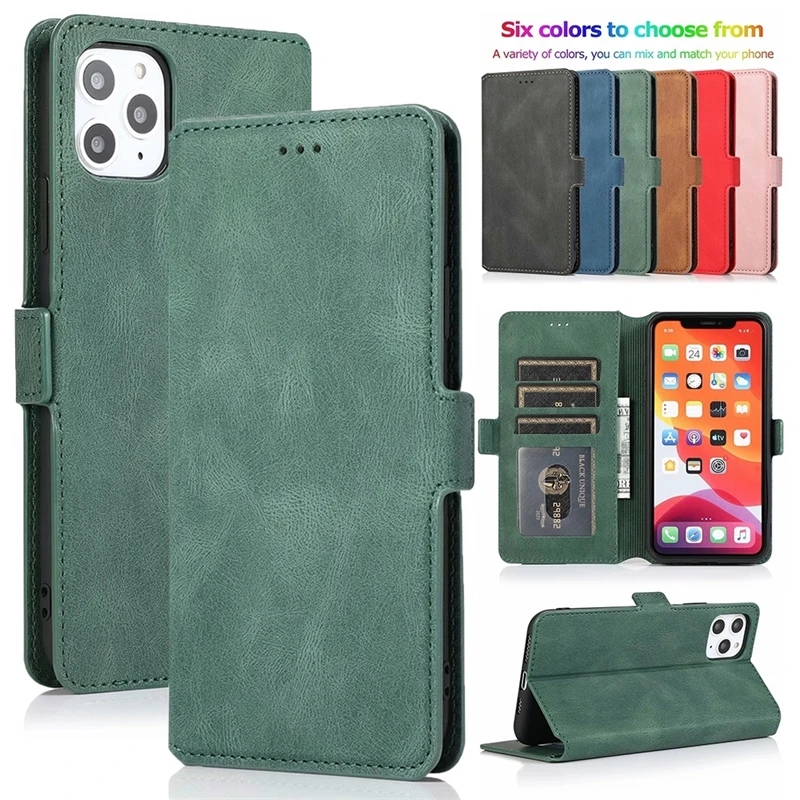 

Suitable for Ultra thin leather case with iPhone cover, wallet shell with card slot, suitable for 11 pro, XS max, XR, x, 8, 7,