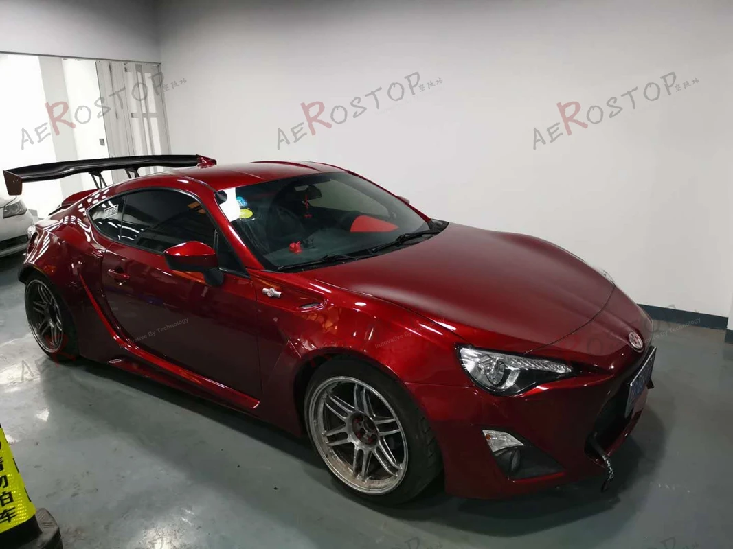 Неокрашенный ФАП стекловолокно AIMGAIN GT СТИЛЬ заднее крыло 4 шт для-FT86 GT86 FRS BRZ