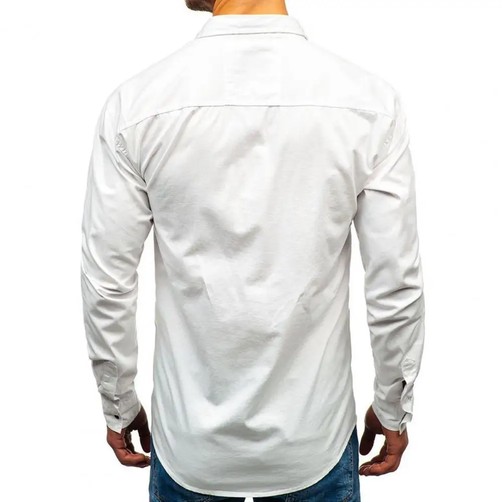 

Мужская рубашка универсальная Осенняя рубашка Кардиган с длинным рукавом отличный тонкий осенний Топ