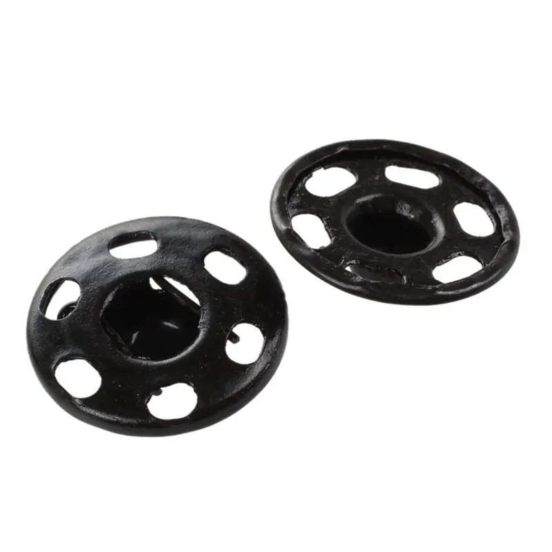 Одежда Швейные 15 мм пресс кнопки шпильки крепежа Черный 20 шт|Пуговицы| |