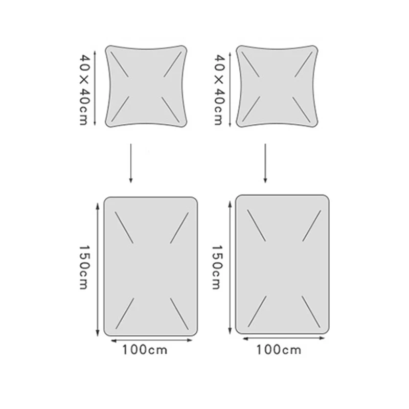 

Cotton Pillow Quilt Dual-Purpose Travel Blanket Cute Cartoon Sofa Cushion Home Office Nap Throw Pilow Car Air Conditioning Quilt