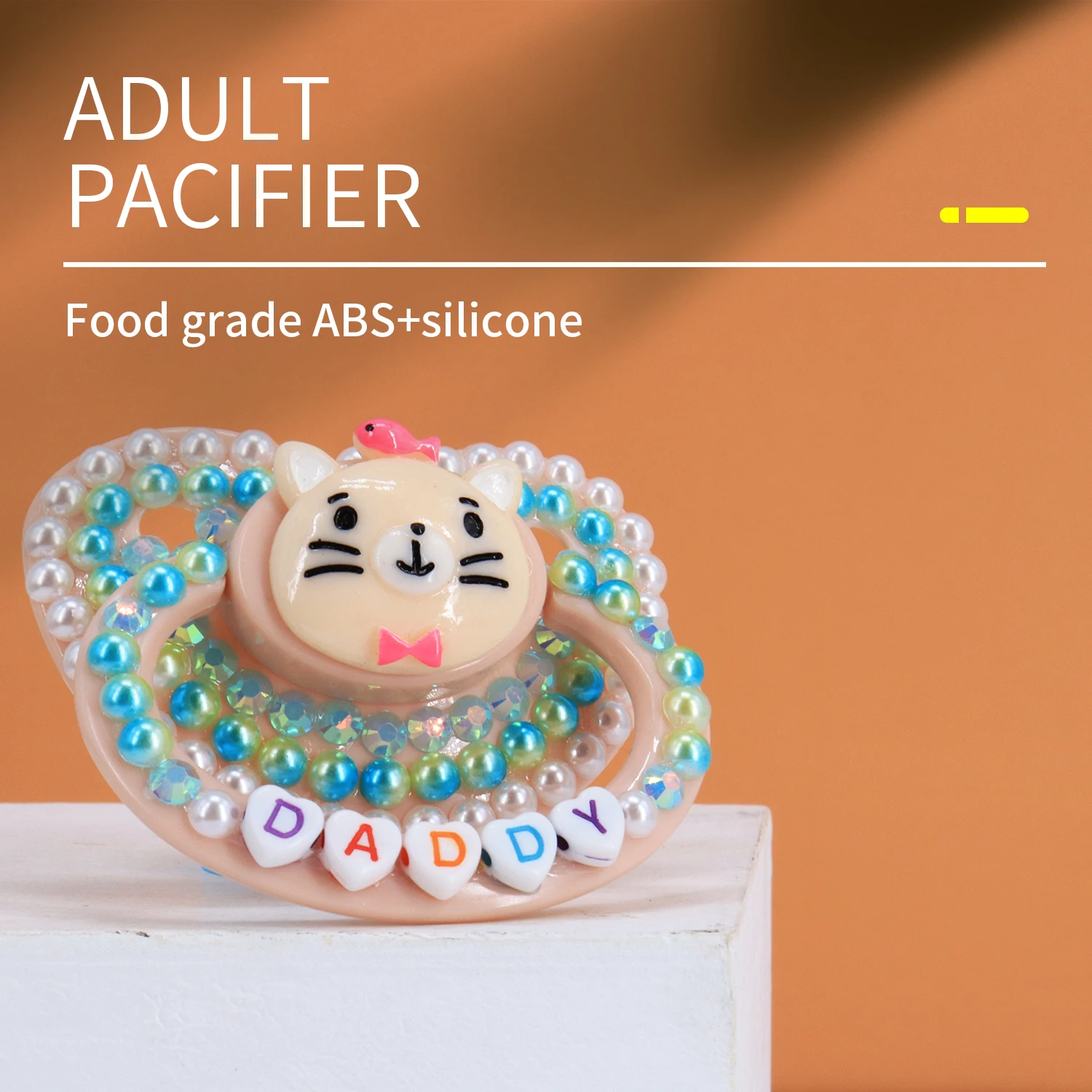 Десять @ ночь ABDL взрослого Размеры соски пустышки по индивидуальному заказу