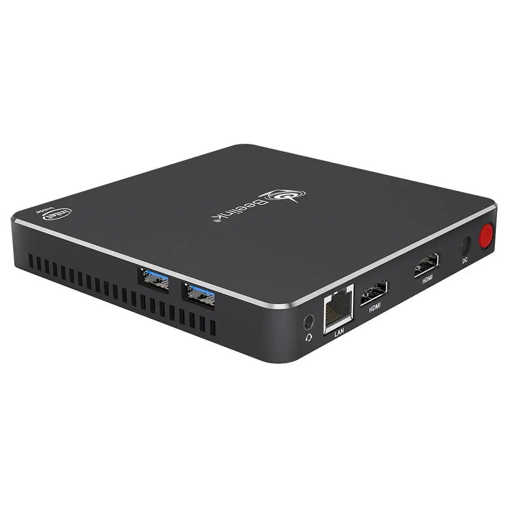 Мини ТВ приставка Beelink T34 ПК apollo lake N3450 8 ГБ DDR3 128 Гб/256 ГБ/512 Гб SSD 2 4 + 5G WiFi Windows 10 home HDMI *