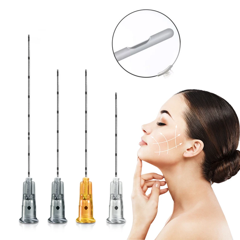 10pcs/Bag Medical Micro Blunt Cannula 25G Pain Less Plain Ends Notched Endo Hyaluronic Acid Filler Injection Tip Needles - купить по