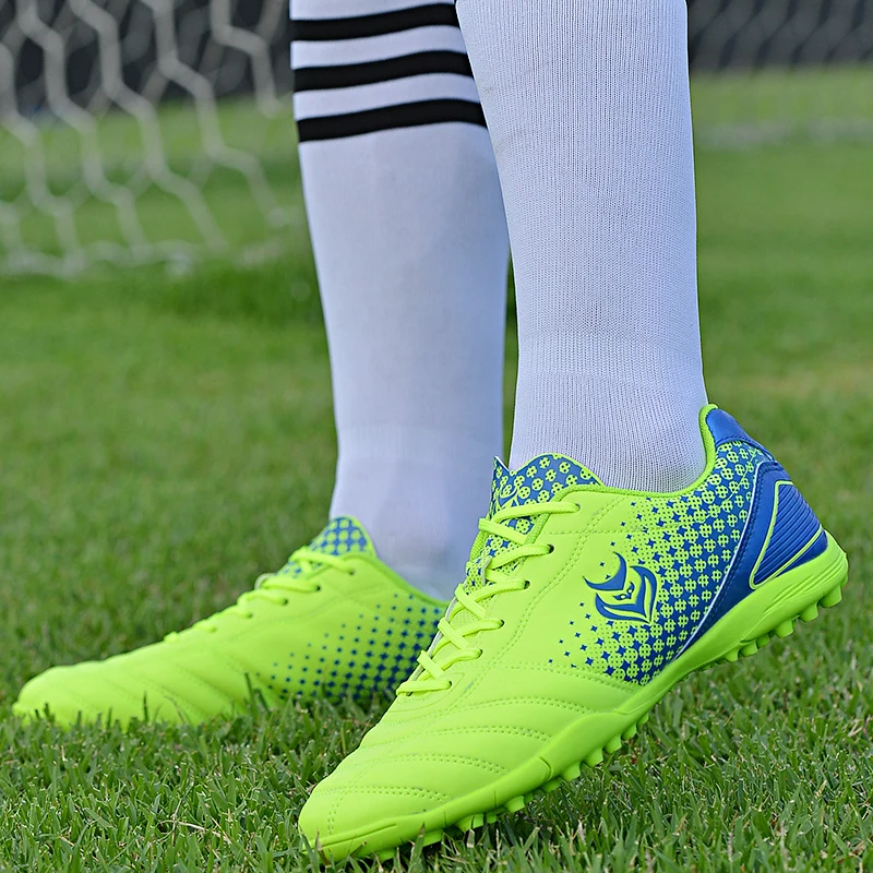 Мужские футбольные бутсы для мальчиков высокие спортивные кроссовки размер 35 44