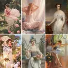 Алмазная живопись 5D сделай сам Xaviera, модель балерины, вышивка квадратными стразами, вышивка крестиком, поделки ручной работы, домашний декор