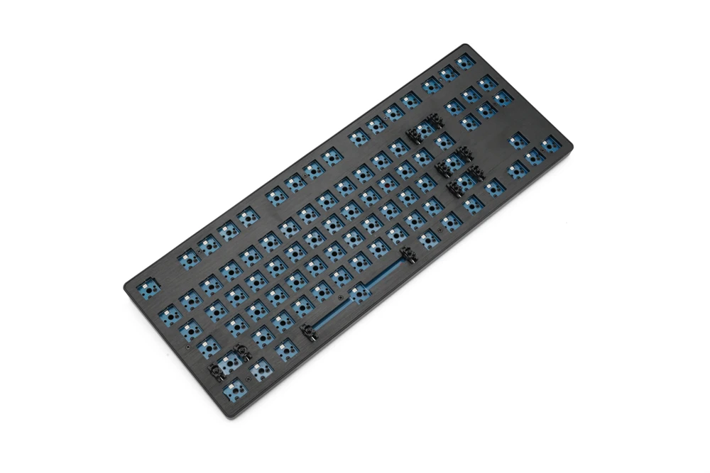 

Smart Duck xs87 87 key Mechanical Keyboard kit 80% TKL hot swappable switch lighting effect RGB switch led type c software macro