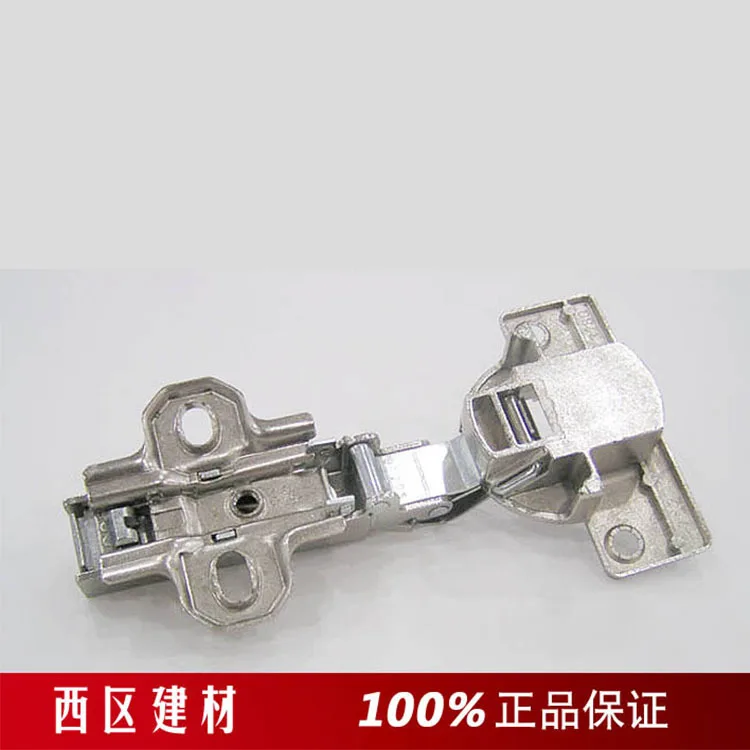 

German Hettich thick door hinge 9935 spring hinge cabinet accessories straight arm folding hot sale