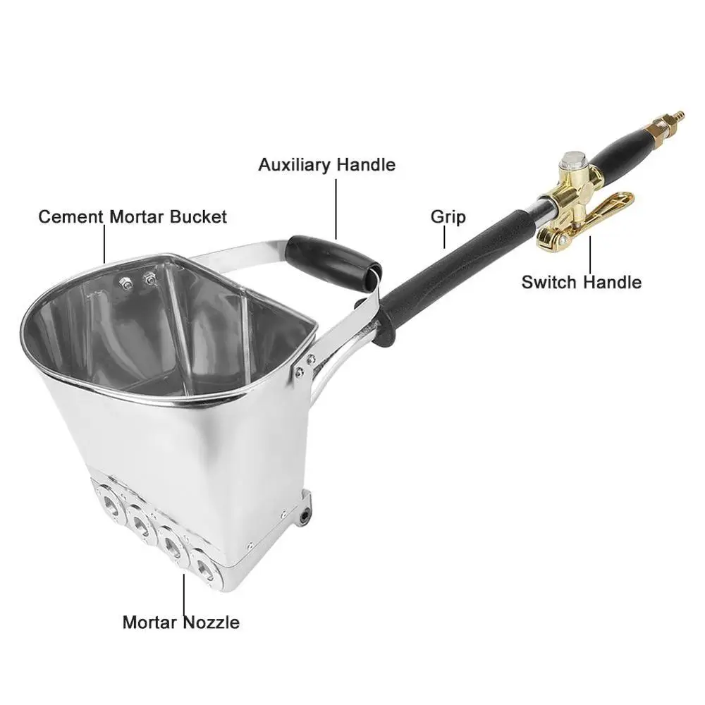 1 шт. Штукатурная лопатка распылитель пистолет для украшения дома 2019