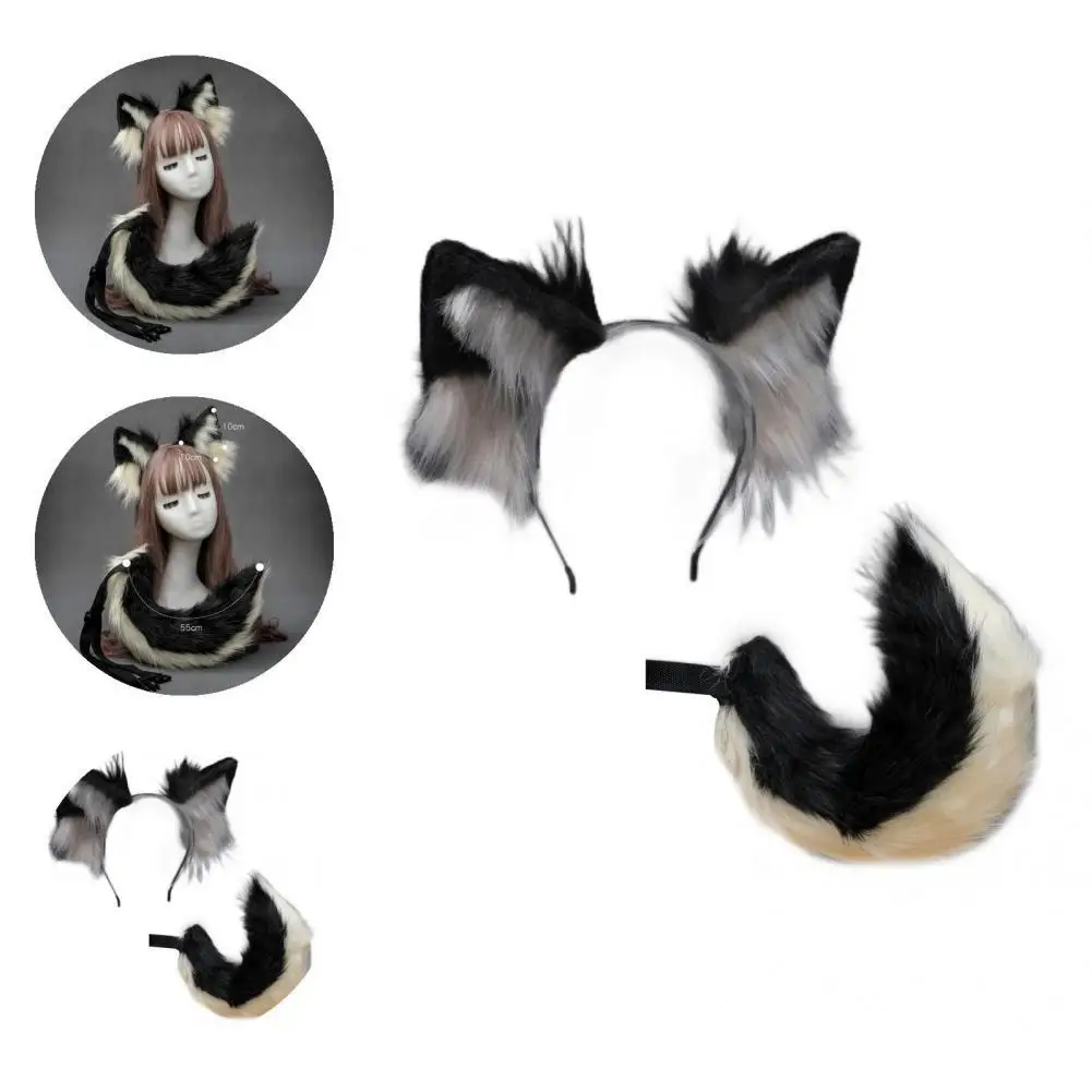 

Multifunctional Plush Handcrafted Hair Clip Headdress Party Supplies