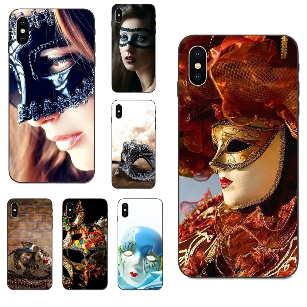 Мягкий ТПУ мобильный маскарадный Выпускной маска для huawei mate 9 10 20 P8 P9 P10 P20 P30 Lite Mini