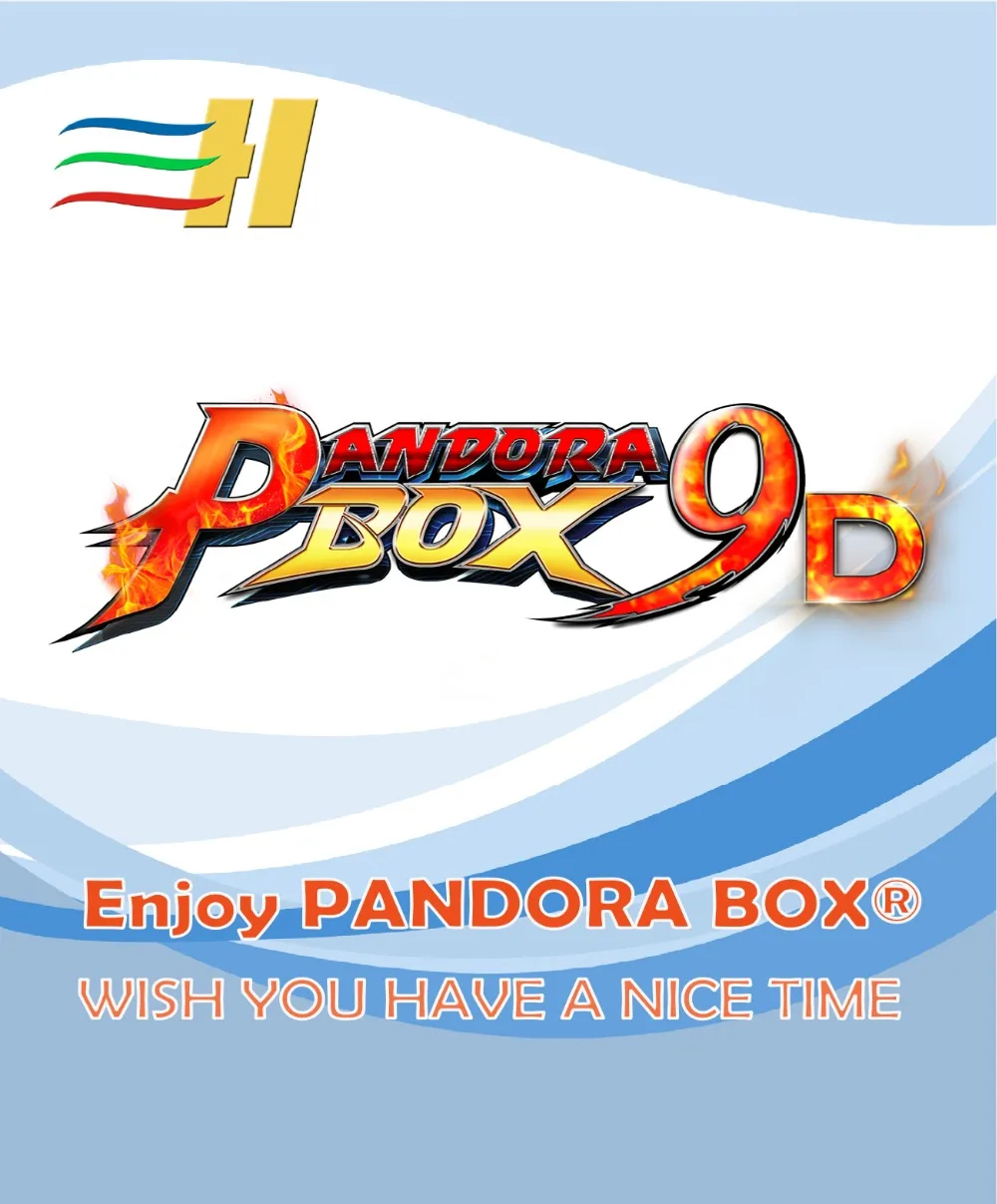 Pandora's Box 9D 2500 В 1 аркадная машина с монетоприемником настольная аркадная консоль Соотношение 4: 3 12 дюймов видеоигры бартоп