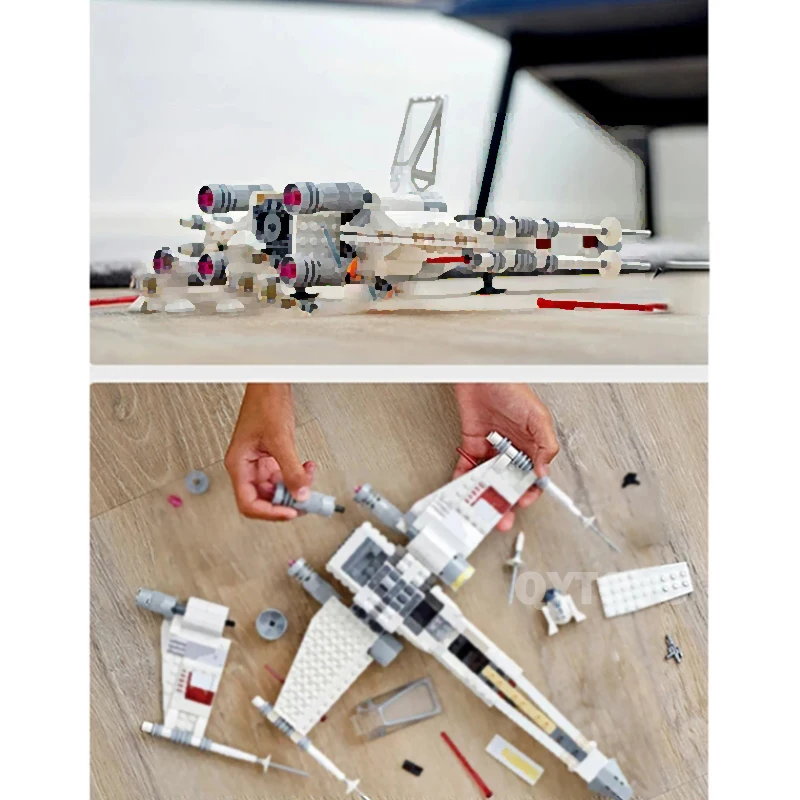 

Star series X-Wing star fighter Compatile With 75218 Wars figures model Building Blocks Toys for Children boys Bricks Gifts