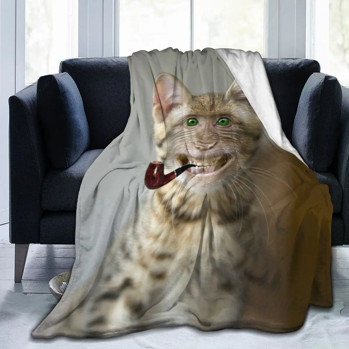 

Cute 3D Printing Animal Flannel Blanket Sheet Bedding Soft Blanket Bed Cover Home Textile Decoration Blanket