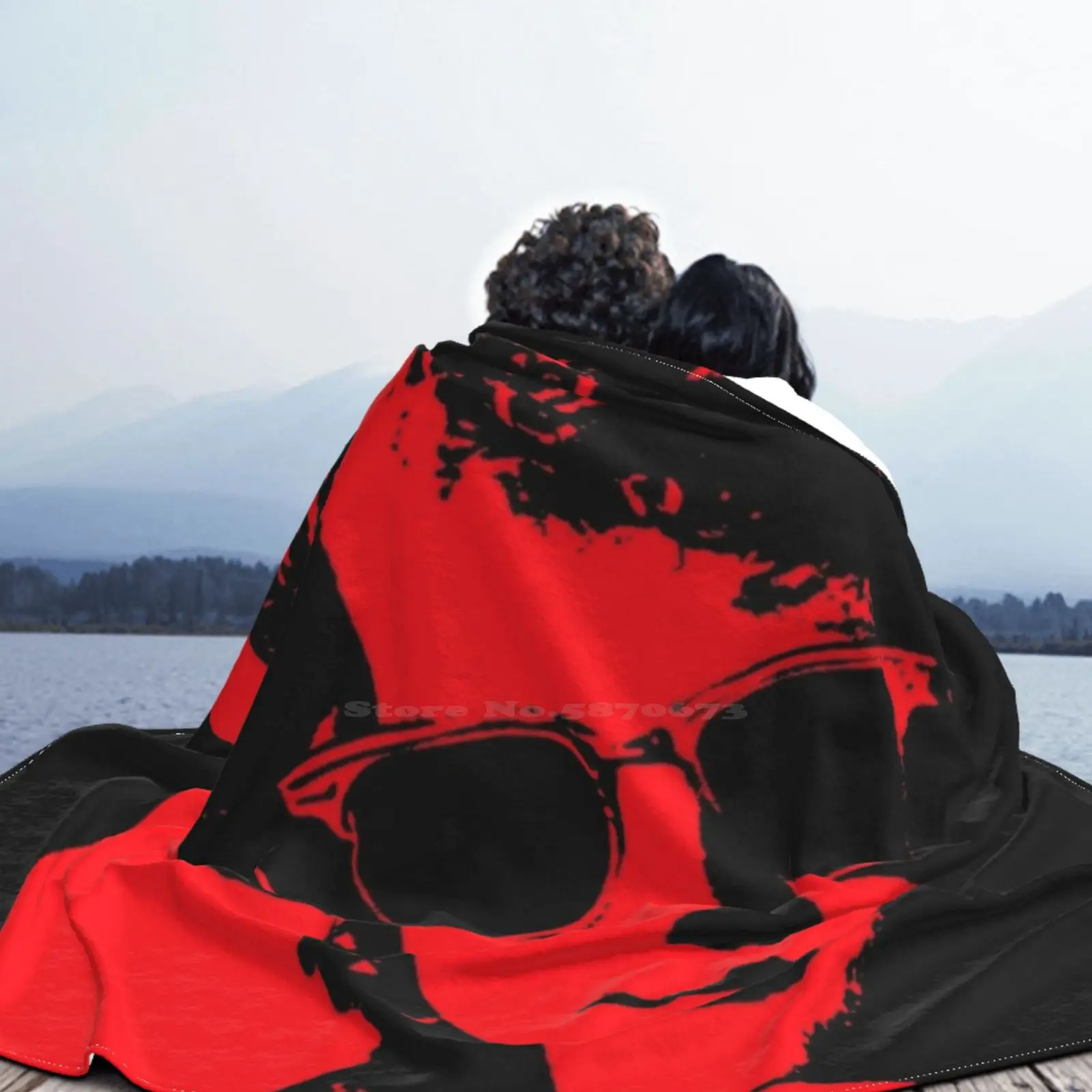 Легкое мягкое фланелевое одеяло Jason креативный дизайн Джейсон Патрик вампиры