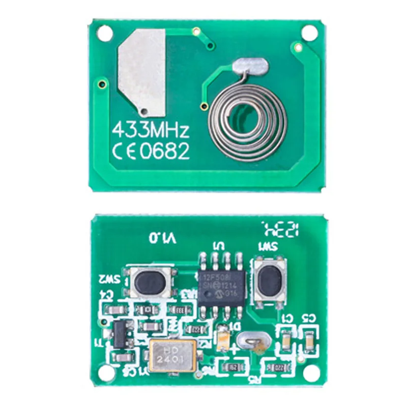 Keyecu OEM дистанционный ключ-брелок от машины 2 кнопки 433 МГц с чипом ID48 для VW Volkswagen Golf