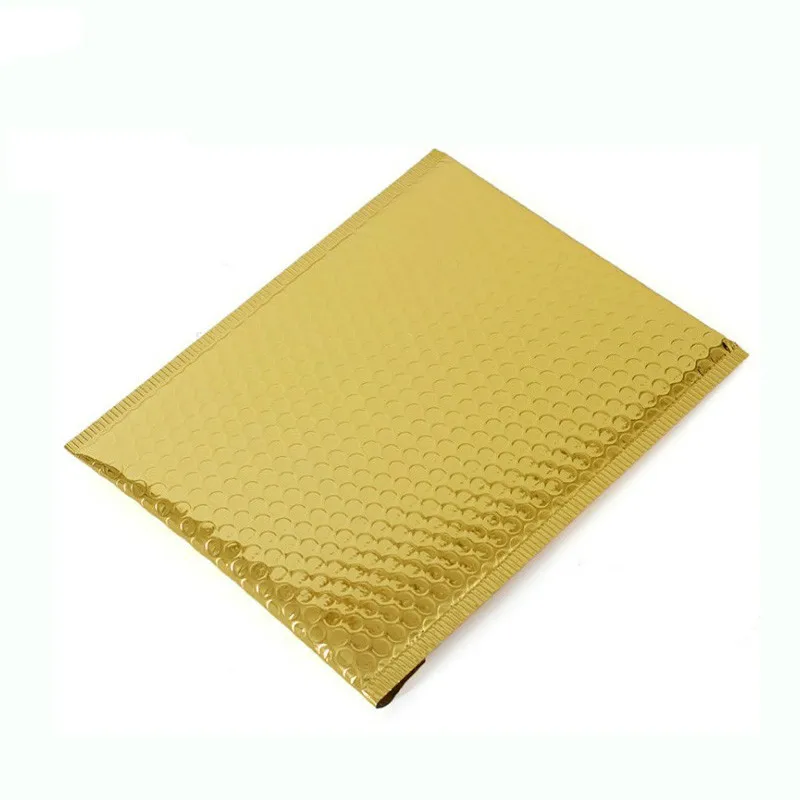 Packaging Shipping Bubble Mailers gold paper Padded Envelopes Bag Mailing Envelope Gift Wrapping Storage 50pc 15*13cm |