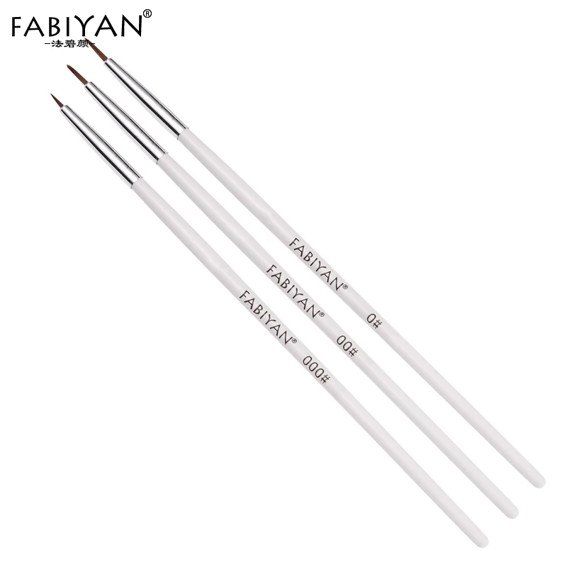 5/7/9 мм кисть для рисования на ногтях французская искусственная Цветочная сетка