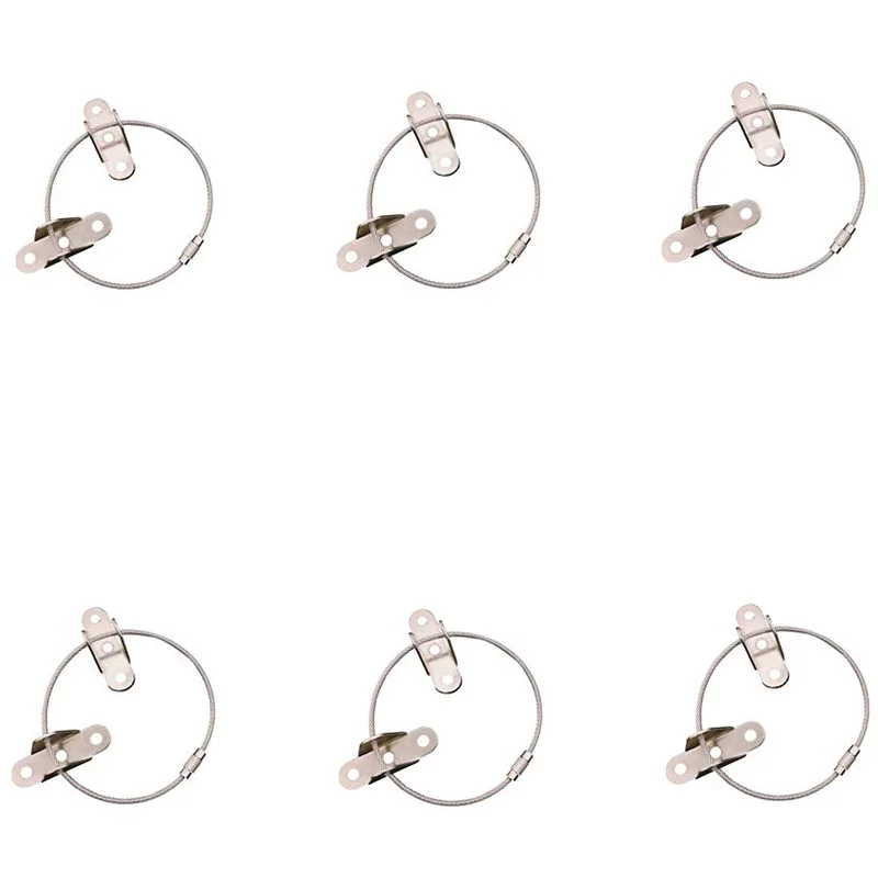 

6 упаковок-Мебельные ремни, настенные анкеры для настенных шкафов, мебельное противоударное устройство, используется для защиты безопаснос...