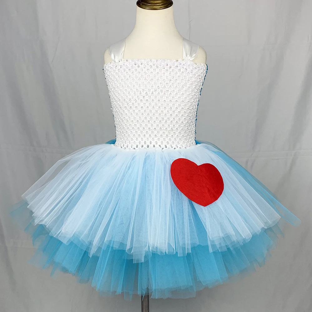 Платье принцессы Алисы Платье-пачка для маленьких девочек Платья праздников и