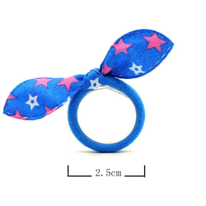 Резинка для волос эластичная ярких цветов 20/100 шт.