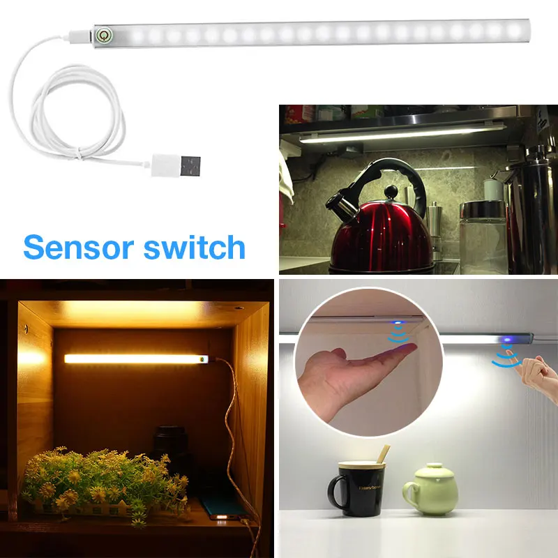 Цилиндрическая Светодиодная лента ABS прочный светильник бар для наружного