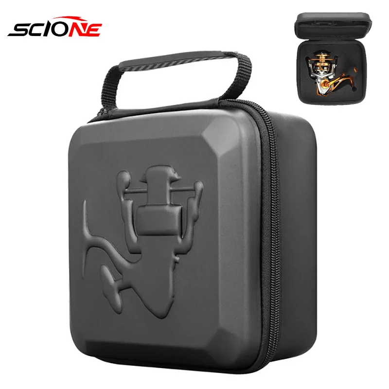 

Набор рыболовных катушек из АБС-пластика, жесткий корпус, мягкая хлопковая сумка для барабана, сумка для хранения рыболовных аксессуаров, защитная коробка для рыболовных колес XA650G