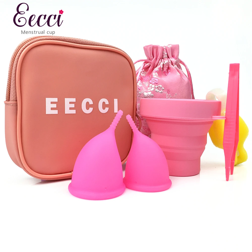 Менструальный коллектор EECCI Copa многоразовые менструальные чаши FDA 2020 чаша для