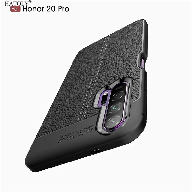 Чехол HATOLY для Huawei Nova 5 T чехол из искусственной кожи устойчивый к загрязнениям