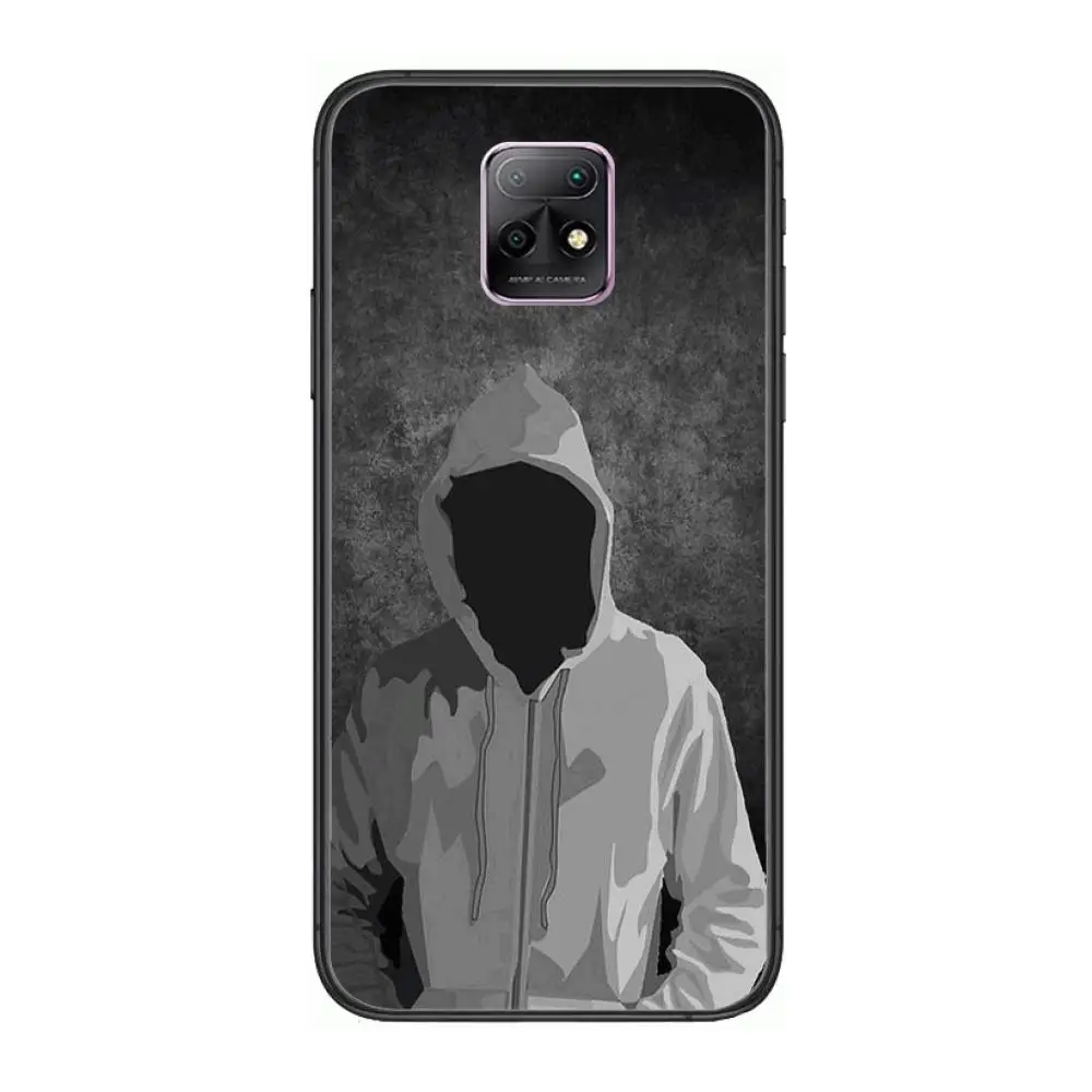 

Mysterious people Phone Case For XiaoMi Redmi 10X 9 8 7 6 5 A Pro S2 K20 T 5G Y1 Anime Black Cover Silicone Back Pretty
