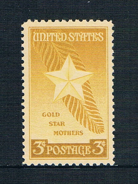 1Pcs/Set New US Post Stamp 1948 World War II Martyr Mother Medal Stamps MNH Philately | Дом и сад