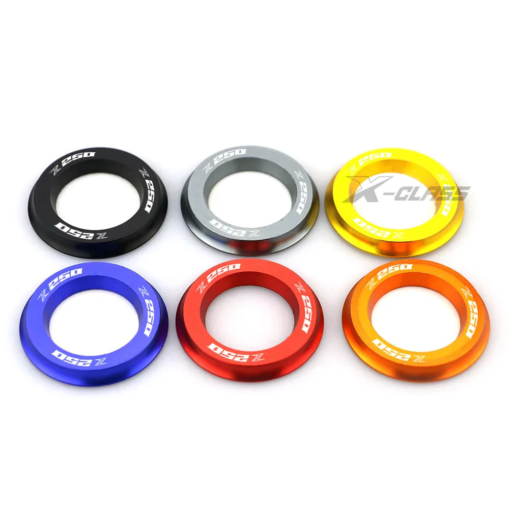 Мотоциклетный ключ зажигания Обложка кольцо протектор CNC аксессуары для Kawasaki Z250