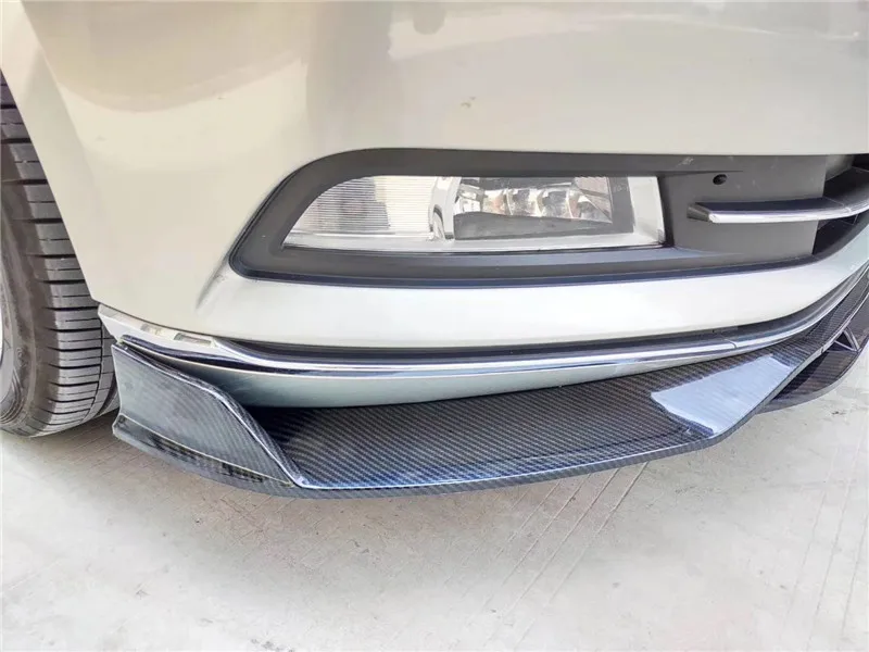 Диффузор переднего бампера для Volkswagen Passat B8 Body kit спойлер- для VW B8 ABS передний спойлер для губ защитные бамперы