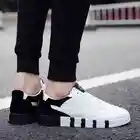 Кроссовки мужские из иск. Кожи, повседневная обувь, сетчатые, для взрослых