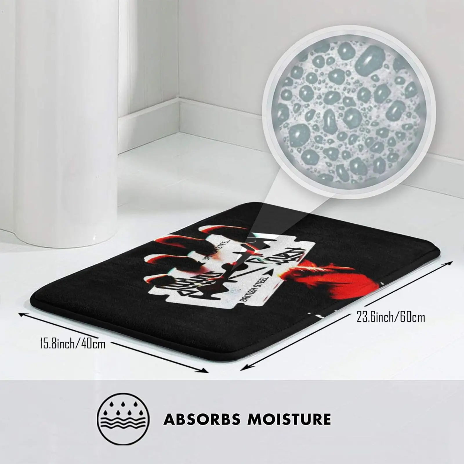 Коврик с надписью Take It Fastt коврик подушка Мягкий Нескользящий Judas священник да Band