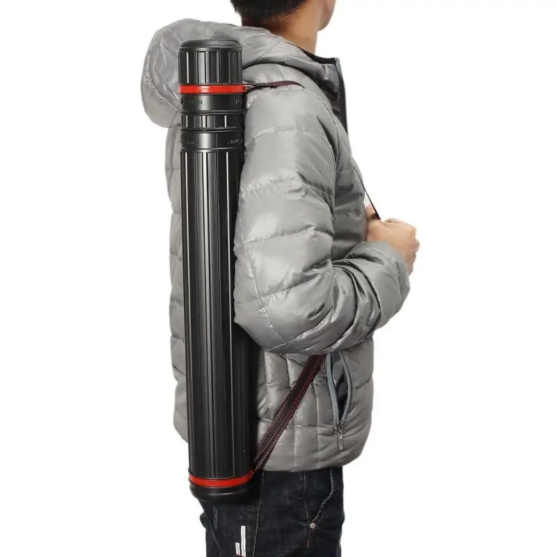 

Adjustable Quiver Telescopic Archery Carrying Tube Arrow Bag Foam Arrow Protector Bracket Hunting Shoulder Bag