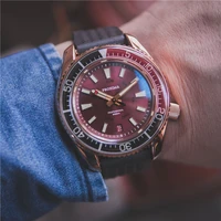 proxima luxury cusn8 bronze watch men business wathces automatic mechanical sports clock mens diver wristwatches 300m sapphire