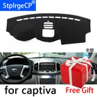 Для Chevrolet Captiva 2010-2017 приборной панели коврик защитная накладка тенты Подушка интерьерная наклейка Тюнинг автомобилей аксессуары