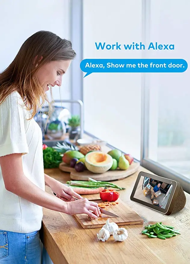 

SUPEREYE Security Camera Outdoor,1080P Waterproof Home Security CCTV WiFi Surveillance Bullet IP Camera with Night Vision, 2-Way