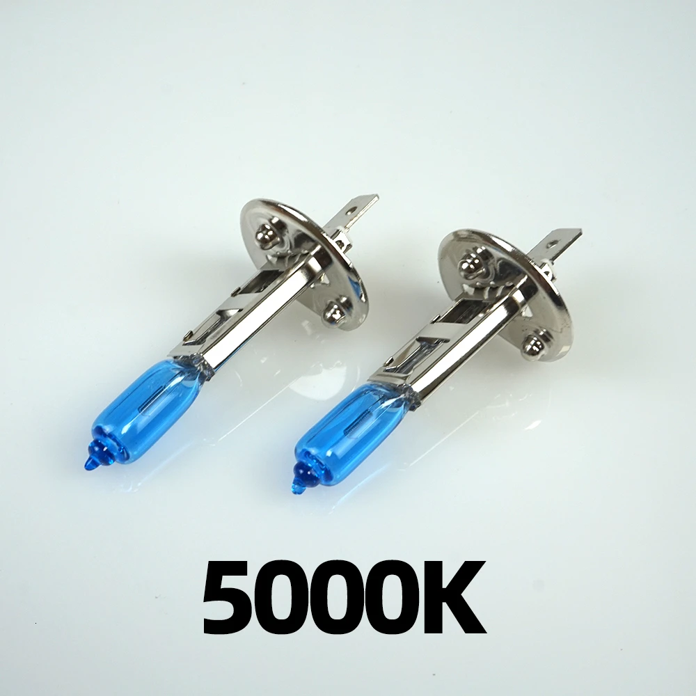 Галогенная лампа H1 55 Вт 12 В 3000K 4200K 5000K белая галогенная для автомобилей и