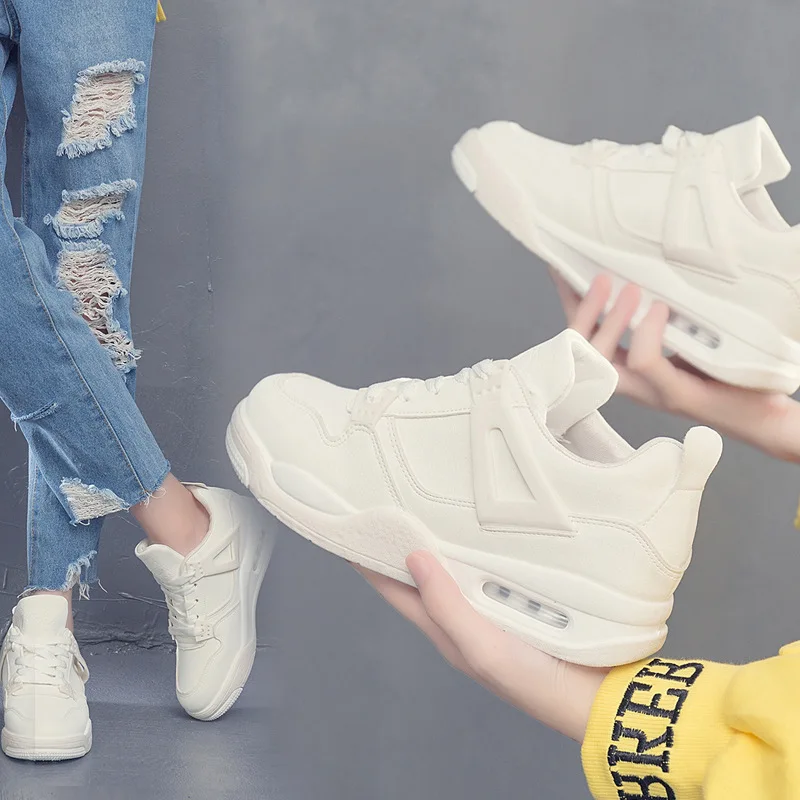 Роскошная весенне осенняя новая дышащая женская обувь Обувь на плоской